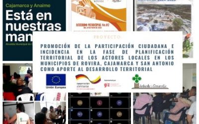 Actividades Proyecto Promoción de la Participación Ciudadana